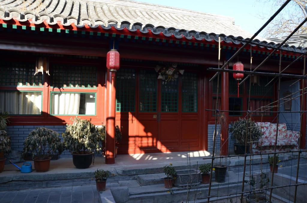 Happy Dragon Courtyard Hostel Peking Kültér fotó